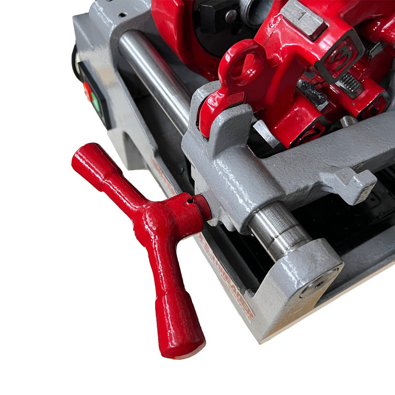 STT25 1/2''-1'' Portable Electric Pipe Threaders with holder and pipe cutter thread rolling machine