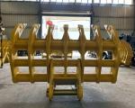 High quality strength wear resistance material excavator rake bucket for mini