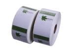 Custom waterproof mat self-adheisve paper artpaper packaging label stickers roll
