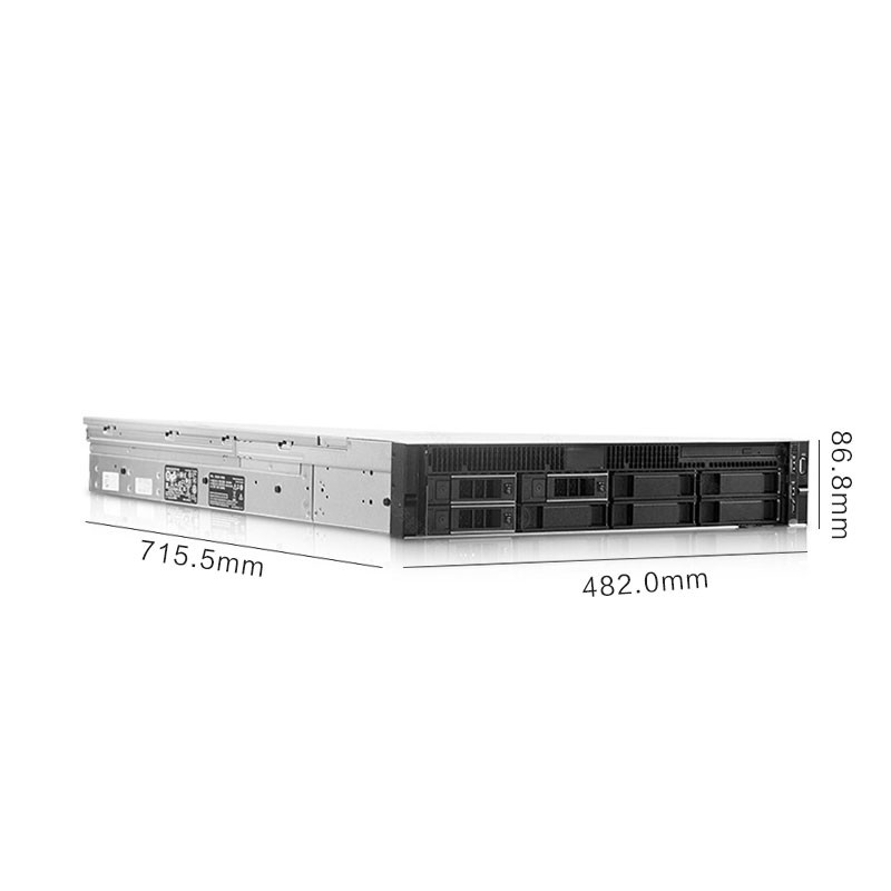 Dell R740 2U Rack Servers with 8 x 3.5" Backplane and Double Port Gigabit Network Port