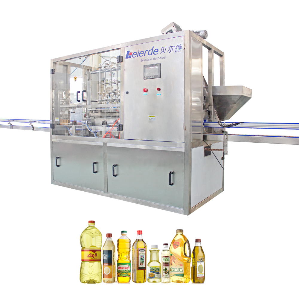Fully Automatic Oil Filling And Capping Machine for Food Beverage