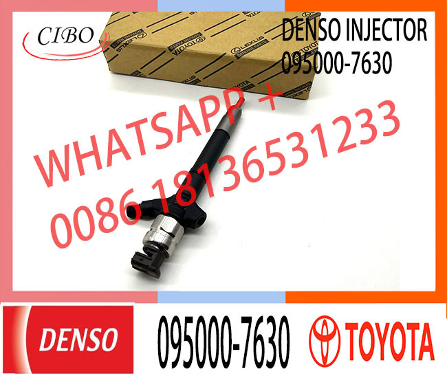 diesel fuel engine injector 095000-7630 23670-0R170 engine high pressure pump engine injection injector 095000-7630
