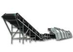 Narrow Inclined Belt Conveyor , Heat Resistant Conveyor Belt