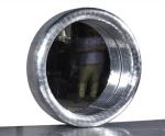 Vintage Retro Style Aviator Aluminum Cowling Mirror Aviation Looking Mirror