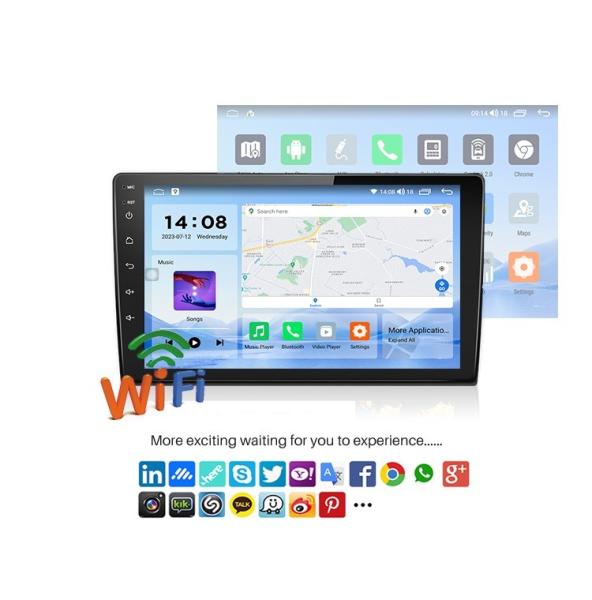 2Din Android12 Carplay gps With Built-in WiFi For Volkswagen Nissan Hyundai Kia
