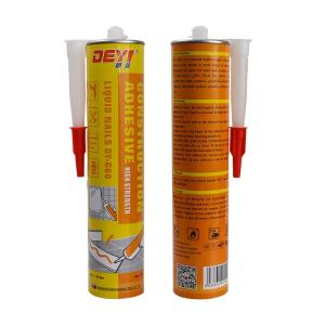 Wholesale Kitchen And Bathroom Metal Adhesive SBS Household Nail Free Glue For Strong Bonding from china suppliers