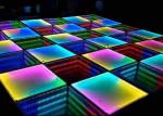 P4.81 LED Dance Floor Wedding Dance Floor For Event Party Magnet 3D LED Full