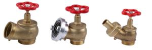Wholesale Aluminum / Brass Oblique Fire Hydrant Valve Durable For Fire Production from china suppliers
