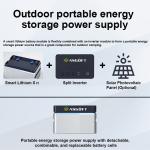 Micro Inverter Energy Storage Battery Balcony Solar Power Station 800W