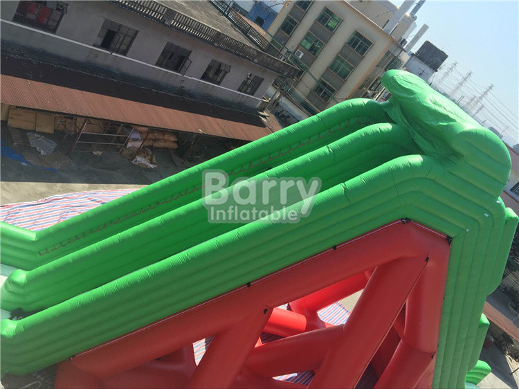 Height 11.5m Free Fall Safety Giant Inflatable Slide For Adult 0.55mm PVC