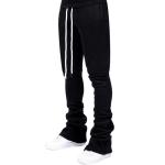Factory Price Street Wear Soft Cotton Stacked Flared Sweatpants Solid Color