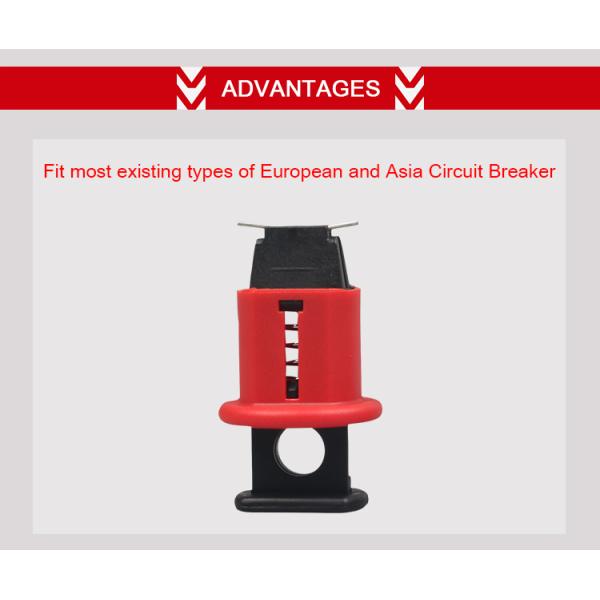 MCB miniature circuit breaker electrical lockout device for Electrical insulation lockout/tagout