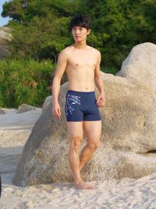 Wholesale Quality waterproof swimming brief shorts men swimsuit male swimsuit XXXL quick drying mens swim swimming trunks from china suppliers
