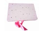 Pink Color Gift Wrapping Boxes , Custom Gift Boxes Packaging For Girls Dress