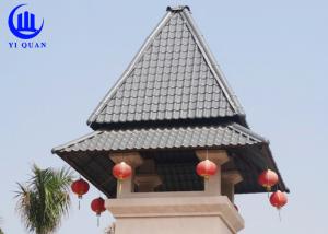 Wholesale Prefabricated Houses Roof Building Material Plastic Roof Cover Synthetic Resin Roof tile from china suppliers