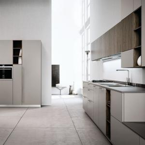 Wholesale Custom Cabinets Furniture Automatic High-end Design Solid Wood Melamine Kitchen Cabinet from china suppliers