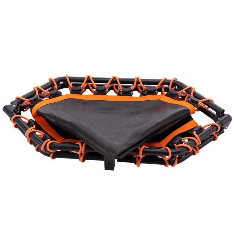 Wholesale New Foldable Outdoor Fitness Equipment Trampoline With Armrests For Adults And Kids