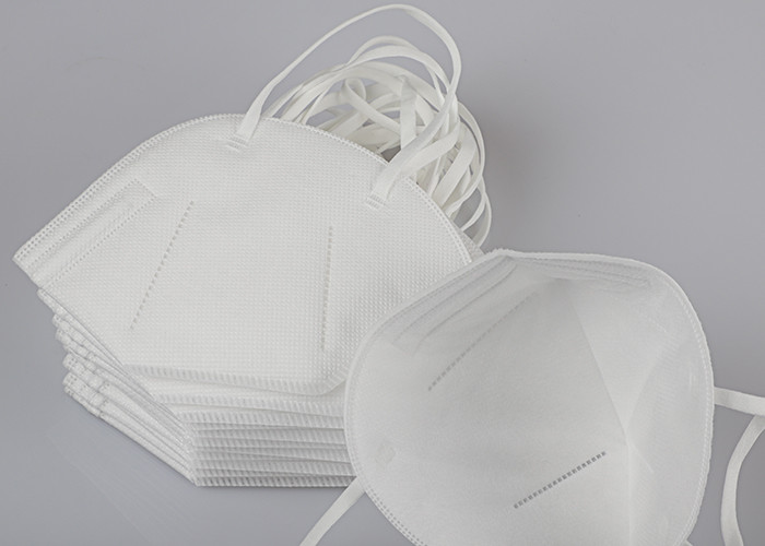 KN95 Folding FFP2 Mask Disposable 4 Layer Protection For Personal Respiratory Protection