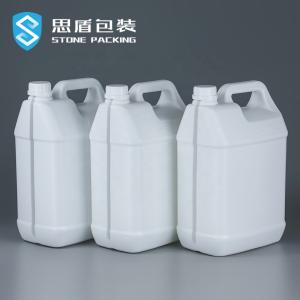 Wholesale Durable Environmental 299mm Square Plastic Drum 5L HDPE Bottle 220G from china suppliers