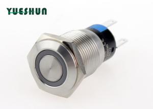 Wholesale Self Locking Momentary Vandal Switch Stainless Steel Body Oxidation Resistant from china suppliers