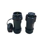 12mm Cable IP68 M21 Male Female Connector 12 Pin Nylon66 Molded Assembly