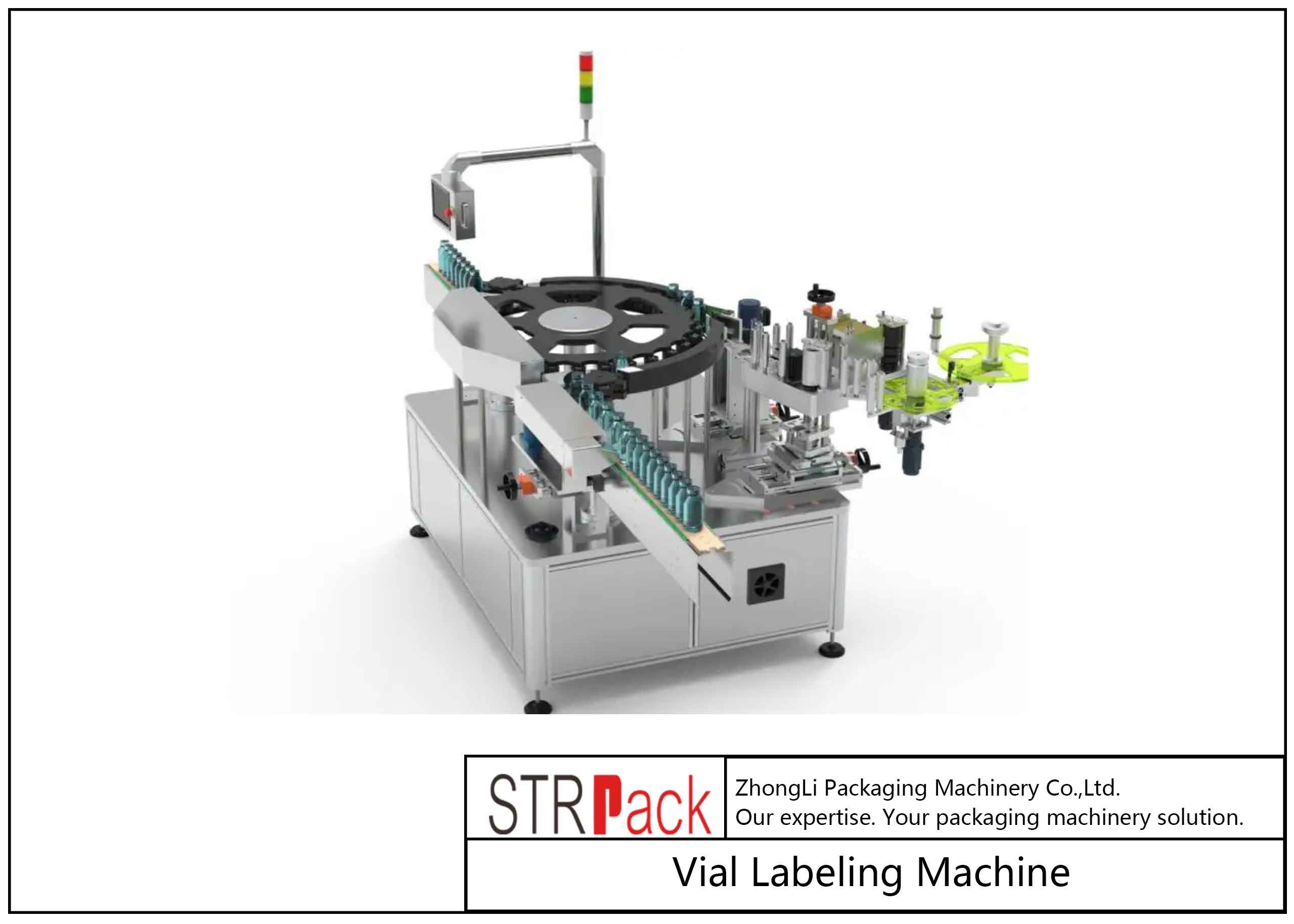 High Speed Self Adhesive Bottle Labeling Machine For Labeling Bottles