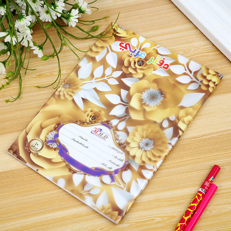Low MOQ Large Print Planner Agenda Exercise Book with Custom Printing Notebook and Pen