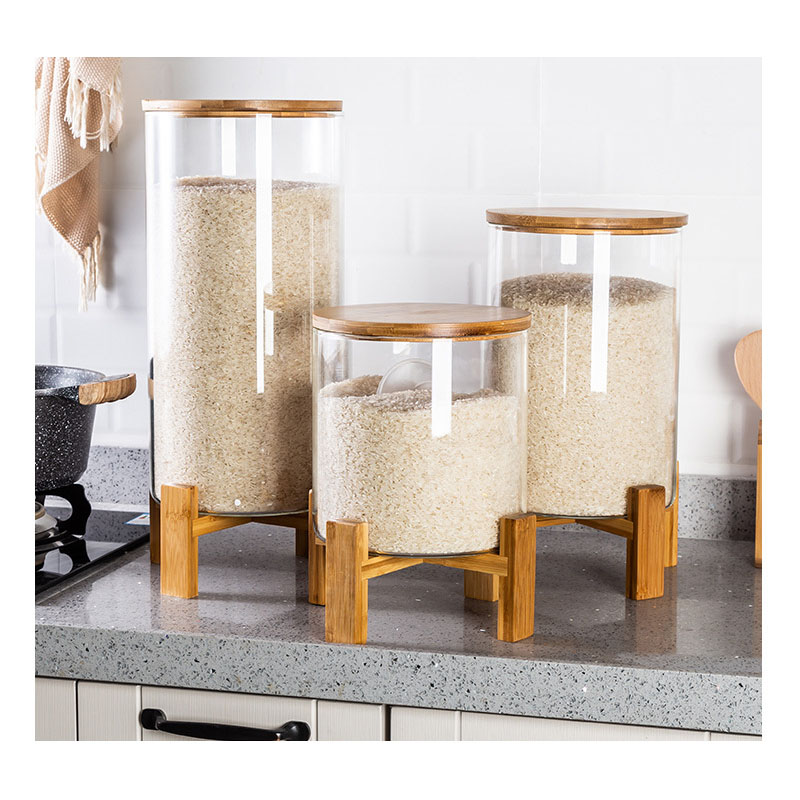 24 X 11.5cm Wooden Food Container 150ml Wooden Plant Stand Bottle Holder