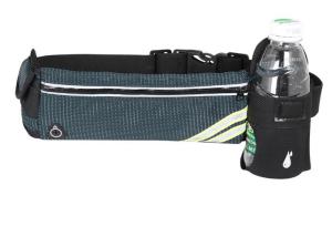 Wholesale Waterproof Mens Running Waist Pack , Lycra Running Waist Bag With Water Bottle from china suppliers
