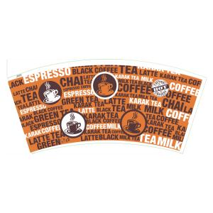 Wholesale Food Grade Paper Cup Fans PE Coated With Flexo Offset Printing from china suppliers