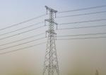High Tension Steel Transmission Tower , 33kv Transmission Line Towers ISO
