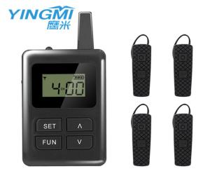 Wholesale black color Portable Tour Guide System communication system for travel group from china suppliers