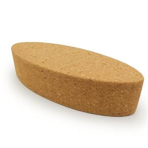 Wholesale Natural Egg Oval Cork Blocks Yoga Bricks for supporting stabilizing aligning from china suppliers