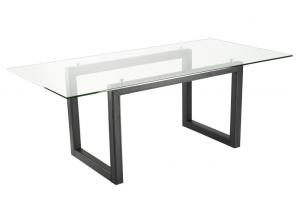 Wholesale Transparent Rectangle Table Top Glass For Office Easy Cleaning from china suppliers
