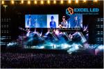 500X500mm 4500nits P3.91mm Outdoor Stage LED Backdrop