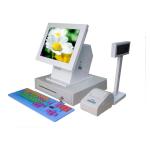 15” Touch Screen Restaurant POS Terminal , Cold Rolled Steel