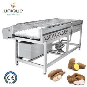 Wholesale 3000*1250*1350 mm Sweet Potato Vegetable Taro Yam Washing Machine for Food Processing from china suppliers