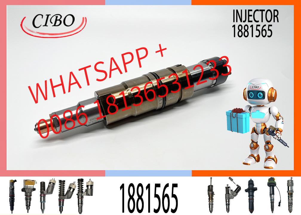 Common Rail Injector 1881565 for diesel Fuel Engine DC13 1933613 2058444 2419679 2057401 for Scania-XPI Engine