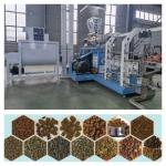 1-12mm Stainless Steel Floating Fish Feed Production Line Main Motor Power 5.5