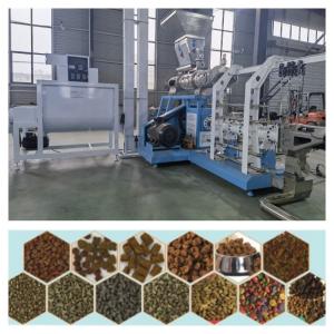 Wholesale 1-12mm Stainless Steel Floating Fish Feed Production Line Main Motor Power 5.5-132kw from china suppliers