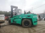 6D24 Used Mitsubishi Forklift Trucks , 30 Ton Forklift 9200 X 3300 X 4000 Mm