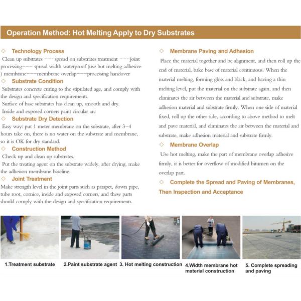Bondsure® SBS Torch Applied Modified Bituminous Waterproofing Membrane