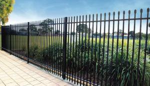 Wholesale Powder Coated Square Tube Fencing Tubular Steel Spear Top Galvanized from china suppliers