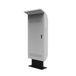 Sun Readable Outdoor Digital Signage Totem , 65'' Interactive Digital Signage
