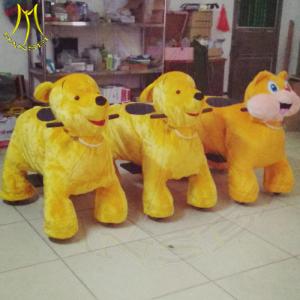 Wholesale Hansel commercial kids indoor play equipment plush motorized riding animals from china suppliers