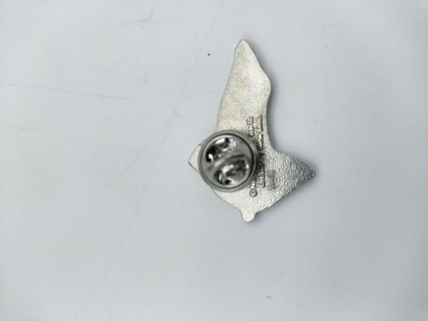 Zinc Alloy Metal Brooch Pin Green Leaf Shape Souvenir Decorations