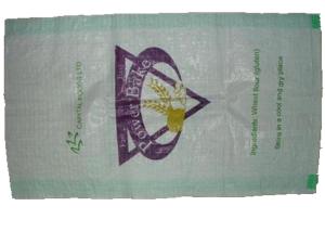 Wholesale Biodegradable PP Woven Flour Packaging Bags 10 Kg 25 Kg 50 Kg Free Sample from china suppliers