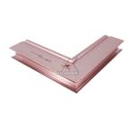 Rose Gold Extruded Aluminum Window And Door Profiles - Buy Aluminum Window And