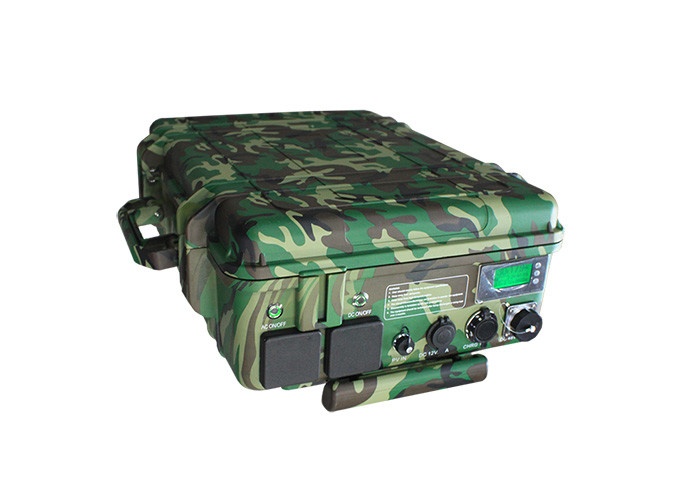 Lithium Backup Power Supply , Plastic Battery Power Pack Wheeled Suitcase