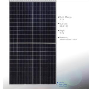Wholesale High Efficiency 120 Cells Crystal Silicon 156.75*78.375mm 5BB Solar Cell Lowest Price from china suppliers